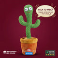 Kids Dancing Talking Cactus Toys
