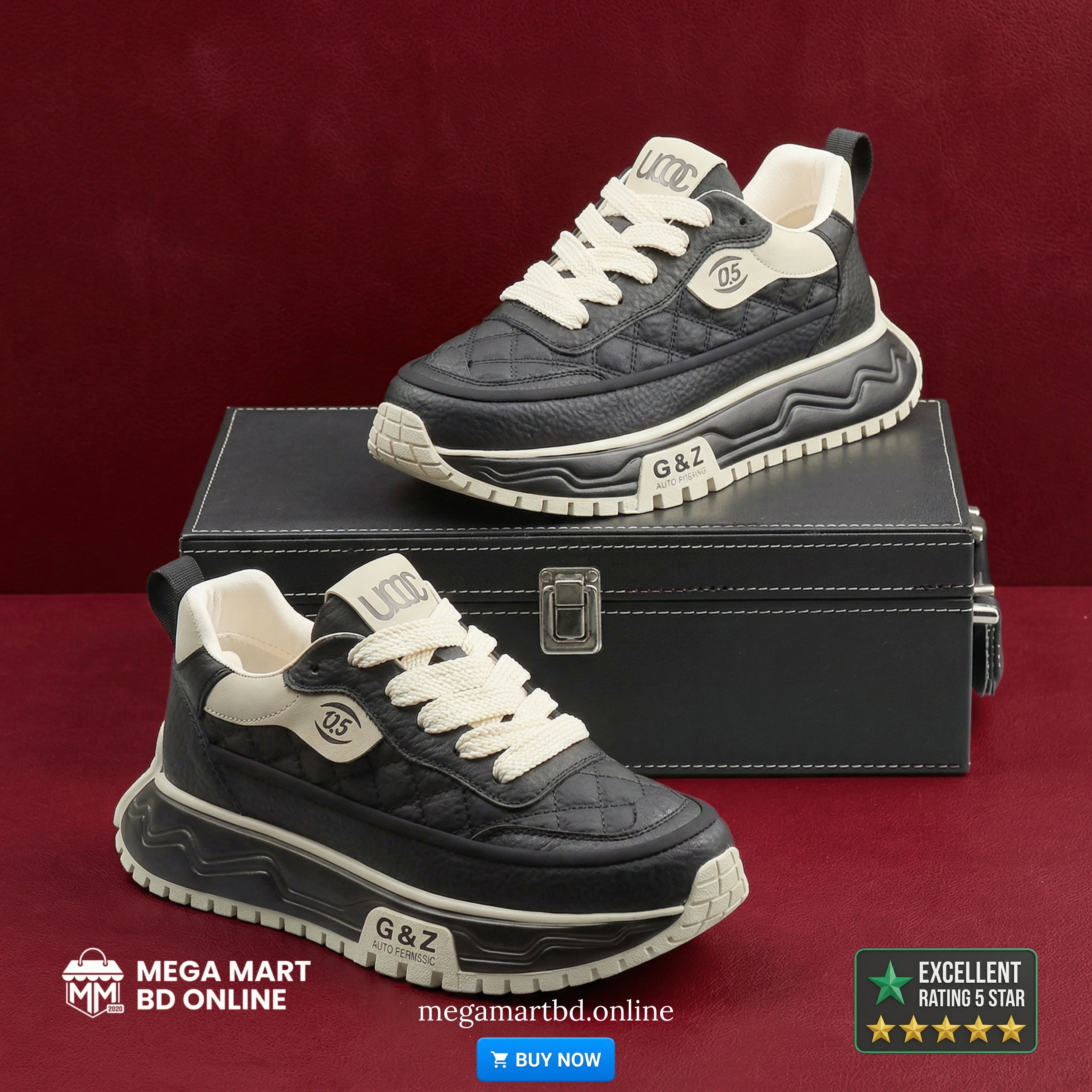 PHERON Men’s Casual Shoes – Spring/Autumn